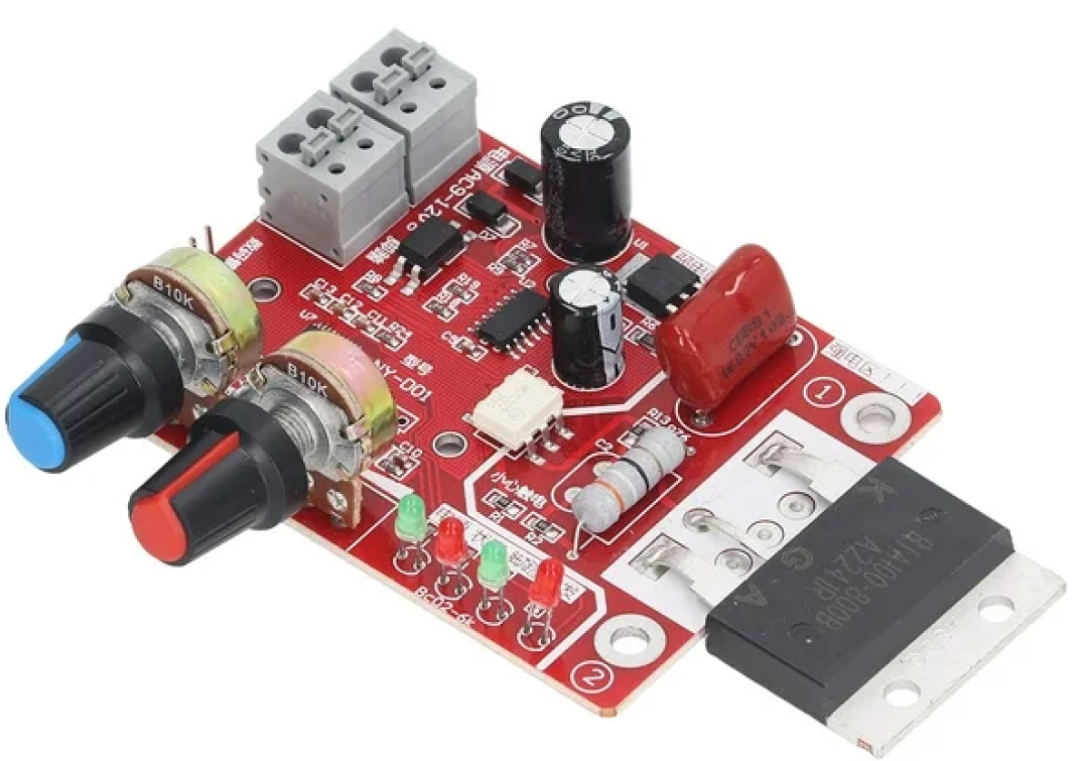 NY-D01 Tablero Control Soldadura por Puntos 100A Tiempo Corriente