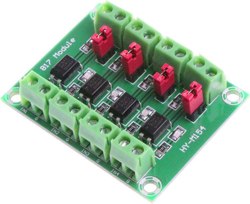 MÓDULO OPTOACOPLADOR PC817 4 CANALES