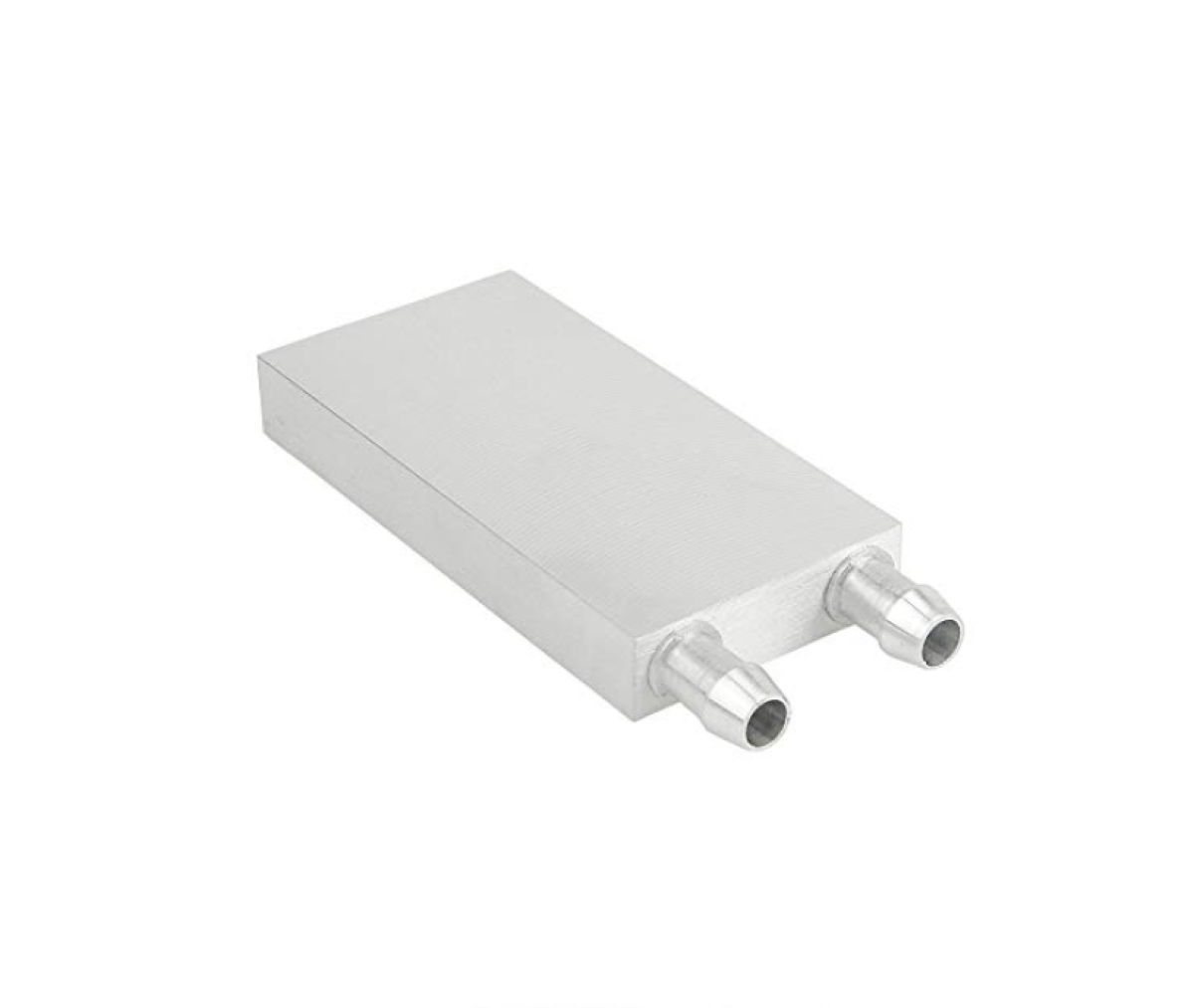 Bloque de refrigeración por agua de aluminio 40x80x12mm  Lineales  nozzles