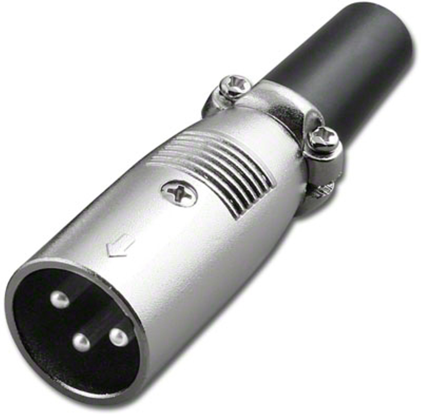 Conector de audio XRL 3Pines Macho microfono Estilo Japonés
