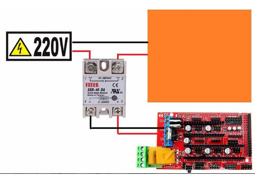 Modulo rele de estado sólido 10A 24v-380v 250 V SSR-10DA 3-32v Dc A Ac