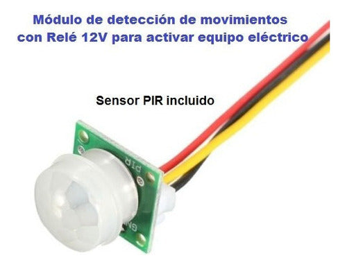 Módulo Pir + Relé