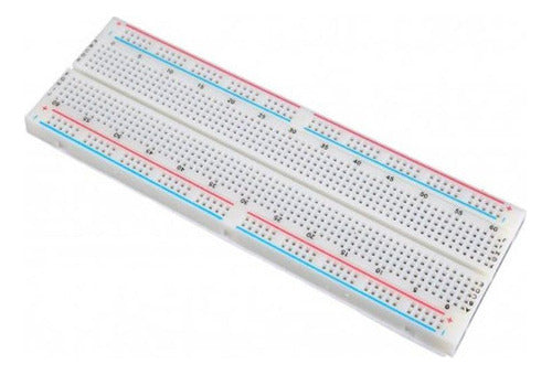 Plancha Protoboard Mb-102 De 830 Puntos Style:With package