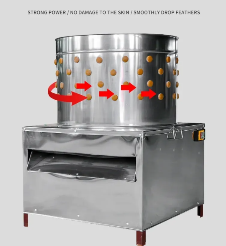 Desplumadora SD50 Industrial Pollos Aves 360pollos/hora
