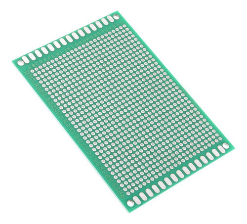 TARJETA DE PCB ESTAÑADO DE DOBLE CARA 9 X 15CM ALTA CALIDAD