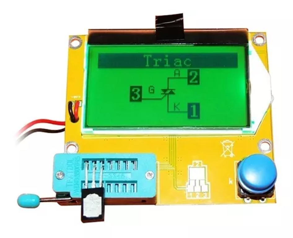 Lcr-T4 Probador Tester Transistores Gráfico+caja Protectora