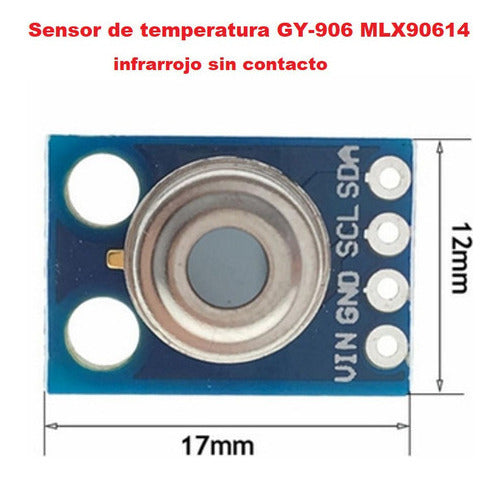 Sensor Temperatura GY-906 MLX90614ESF infrarrojo sin contacto