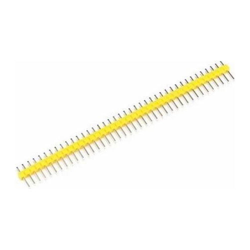 Barra 40 Pines Macho 2,54mm de color para PCB