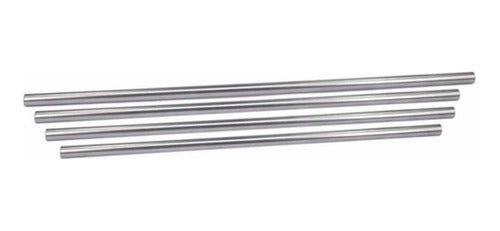 Barra Lisa  dia 8mm, 400mm Inox para impresora 3d, CNC