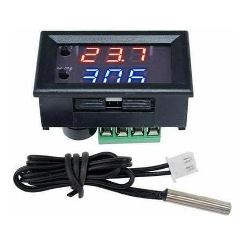 W1209wk W2809 12V ermostato Digital 2 pantallas Control Temperatura Incubadora, Nevera Cava …