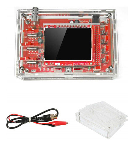 Mini Osciloscopio Dso138 200khz + Case Acrílico