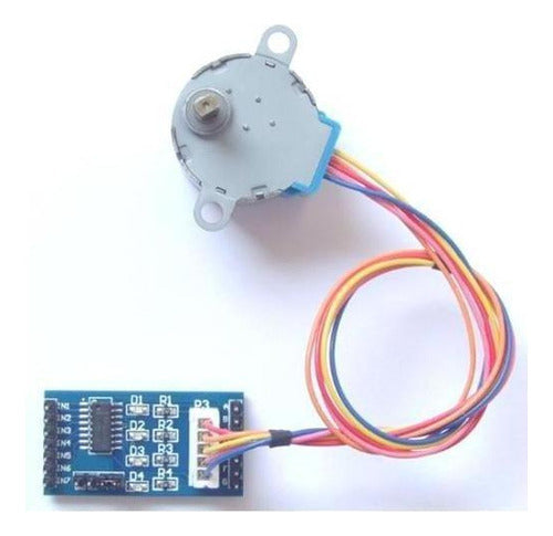 Motor Paso a Paso 28BYJ-48 con Stepper Driver ULN2003